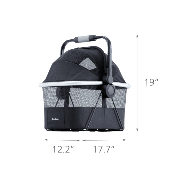 Pet carrier size