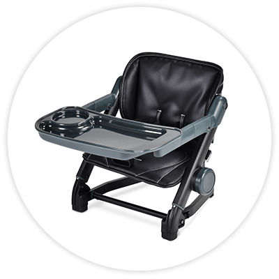 black feed me booster seat customer review