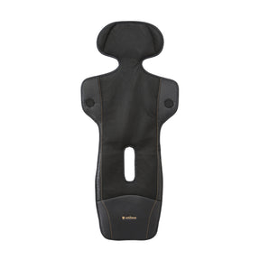 Black baby cooling mat cover with 'unilove' branding on a white background