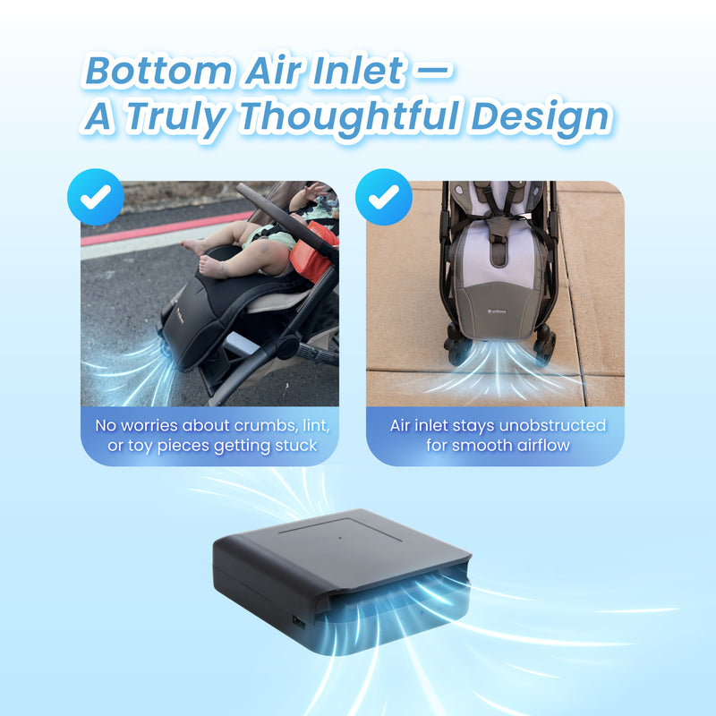 bottom air inlet a truly thoughtful design