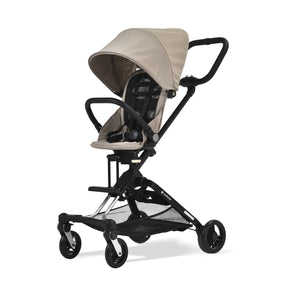 brown stroller